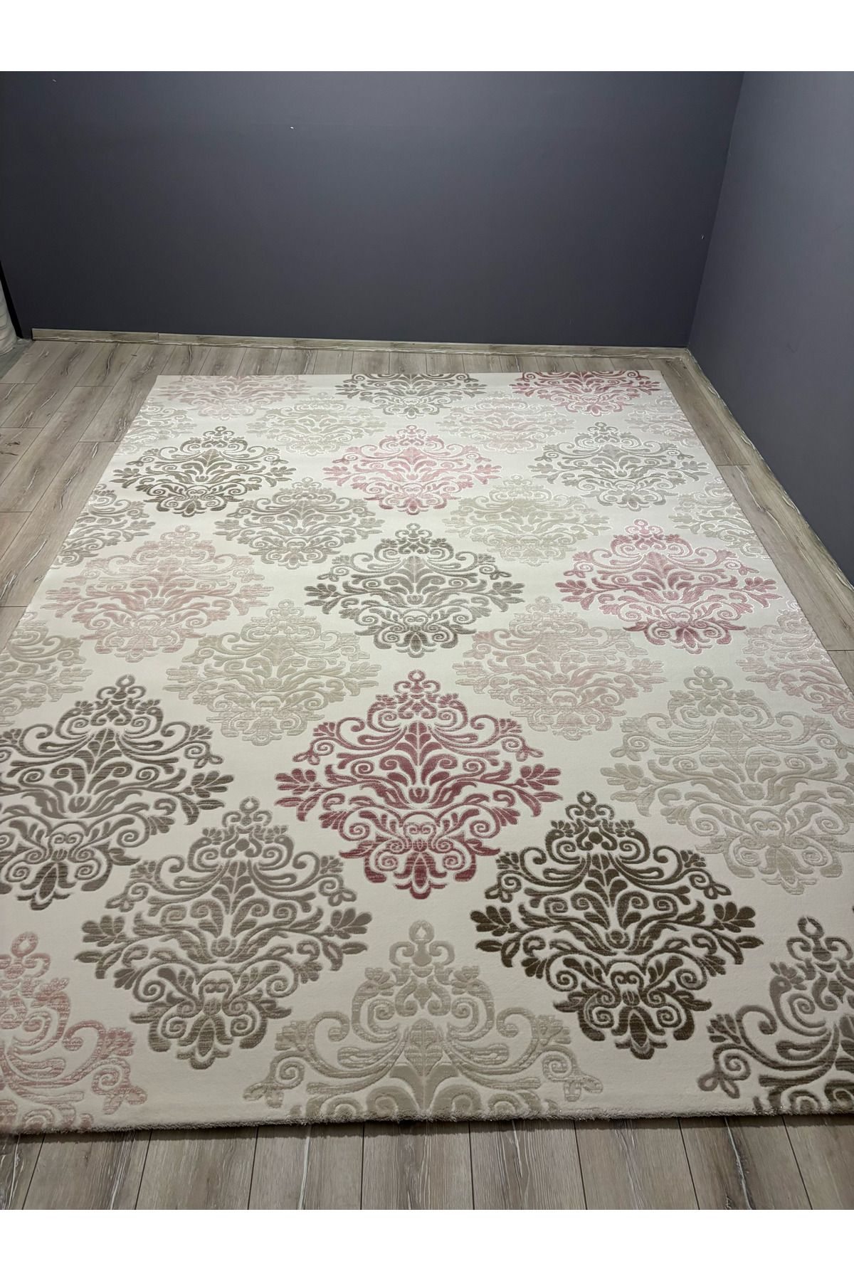 padişah halı PADİŞAH HALI LUX TAÇ %100 AKRİLİK 250x350 +YATIŞMAZ HALI+ 12 MM HAV YÜKSEKLİĞİ+KALIN HALI