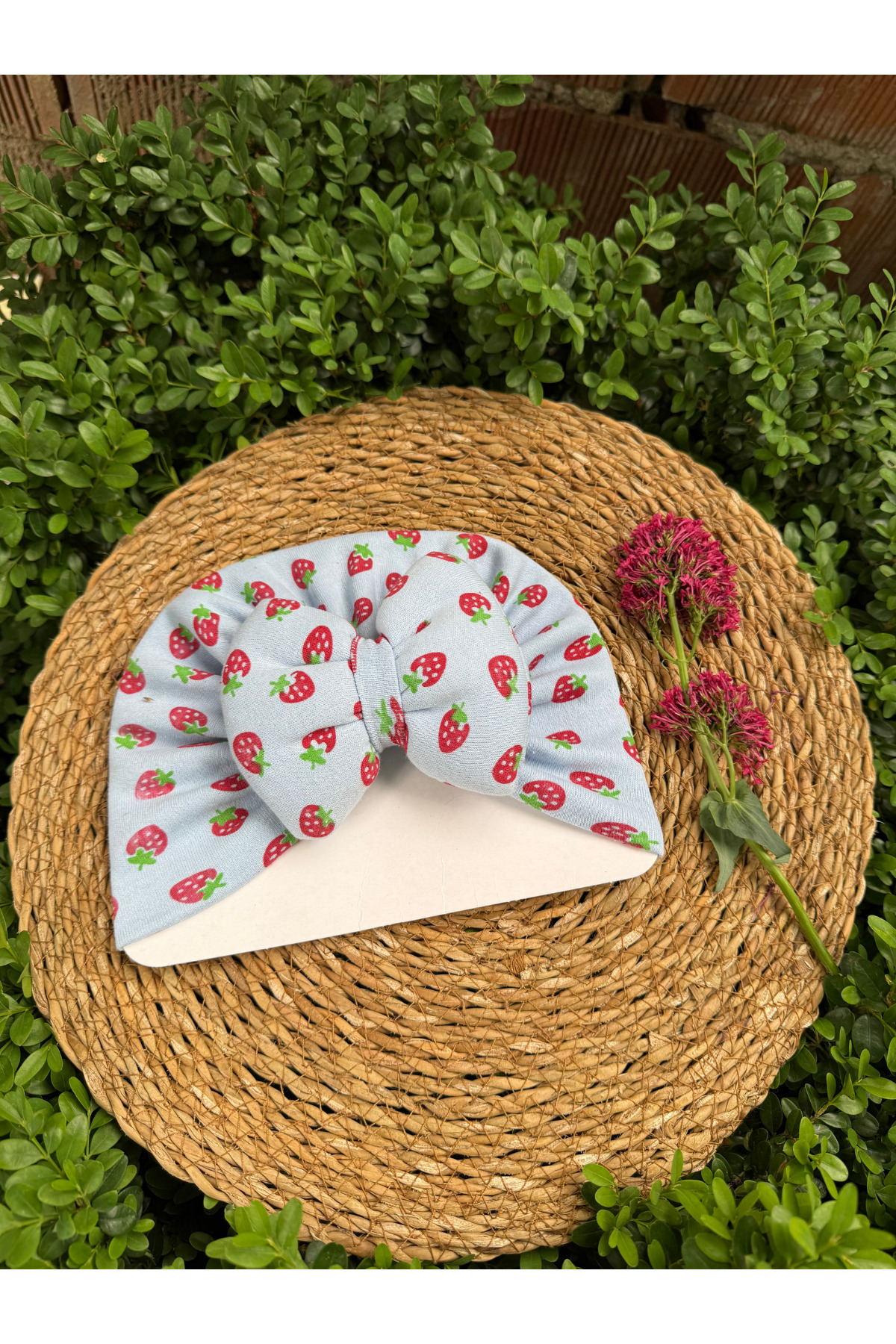 MASENKIDS BEBEK BONE & BANDANA ÇİFT KAT FİYONKLU KARIŞIK DESENLİ 4'LÜ SET fotoğrafı 5 (önizleme)