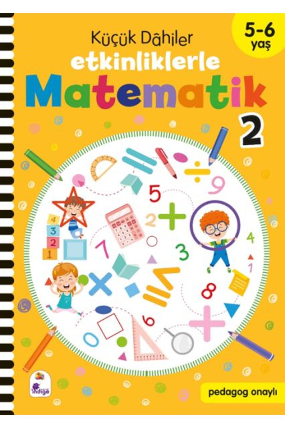 Destek Yayınları Küçük Dahiler Etkinliklerle Matematik 2 56 Yaş