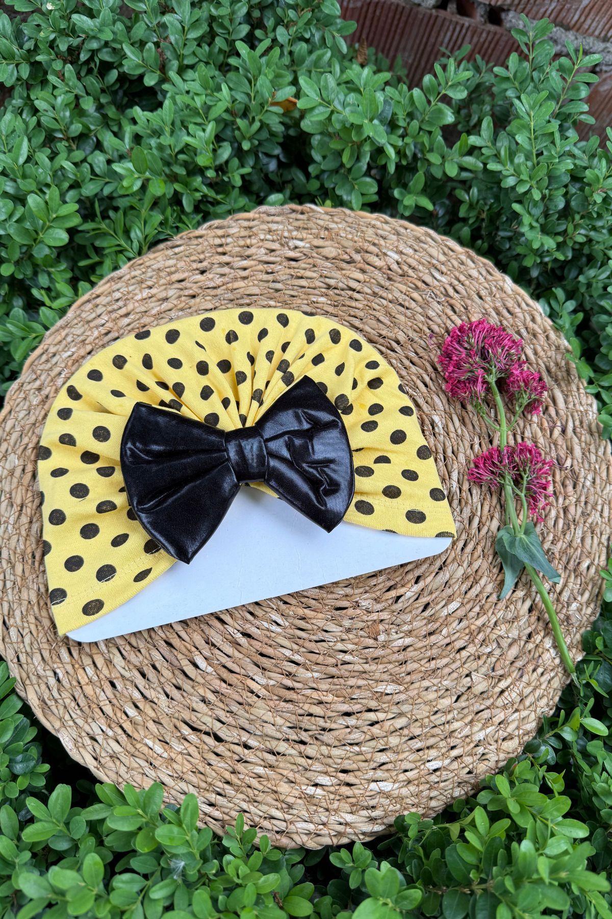 MASENKIDS-Baby Bone & Bandana Double Layer Bow Mixed Patterned Set of 2 3