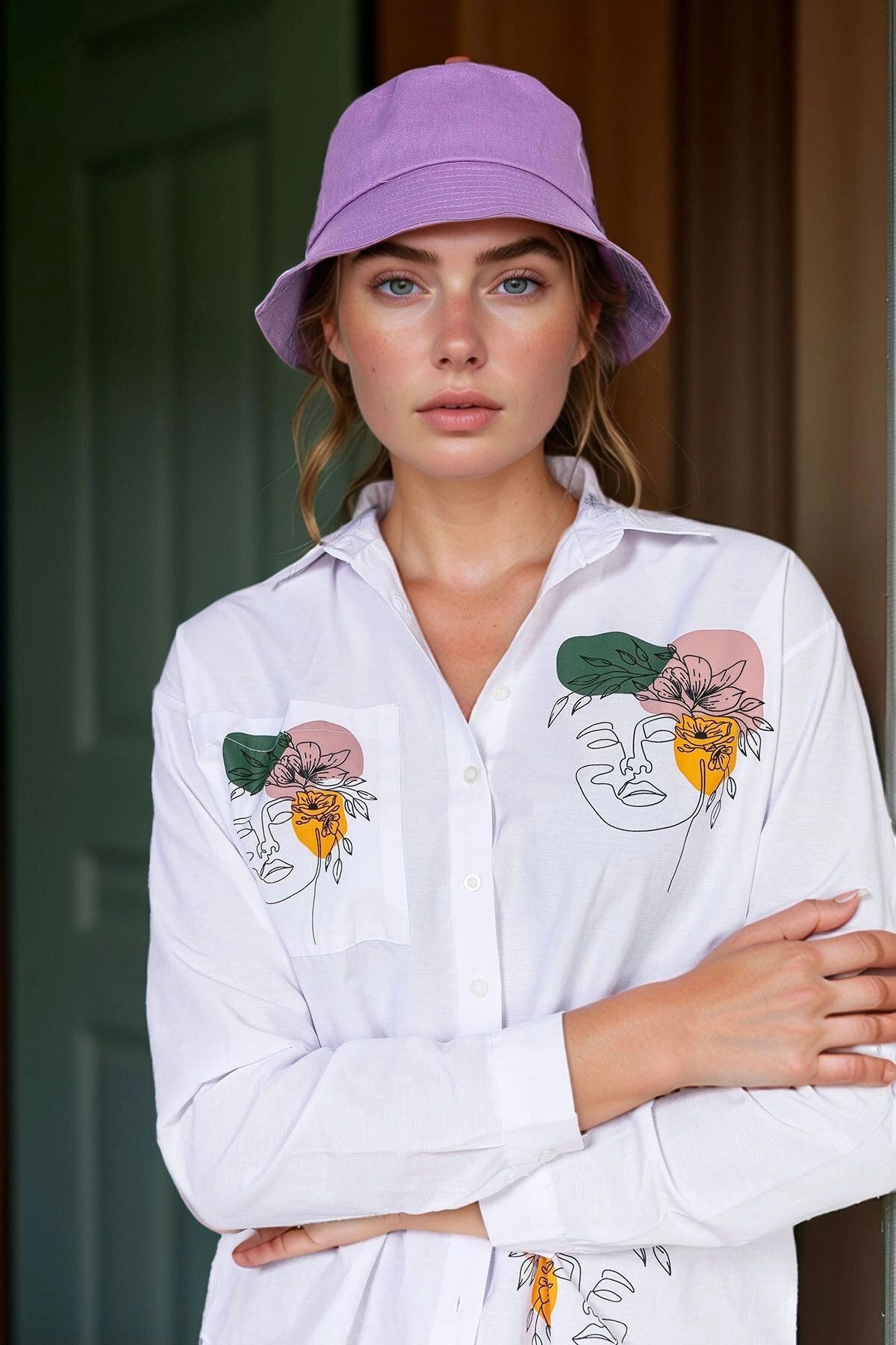bacc Lila Bucket Şapka BCNSV-2513372