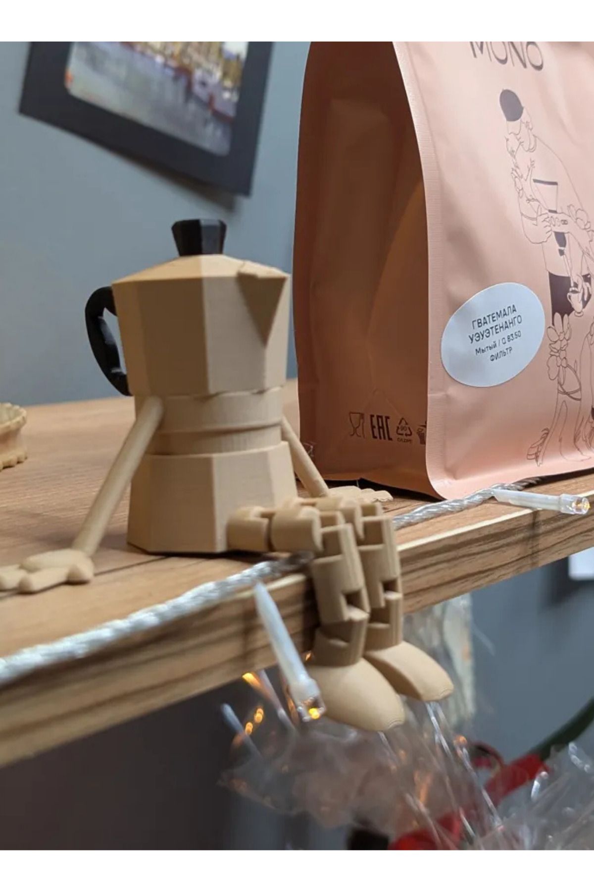 mimo Moka Pot Dekoratif Obje - Kahve Köşesi