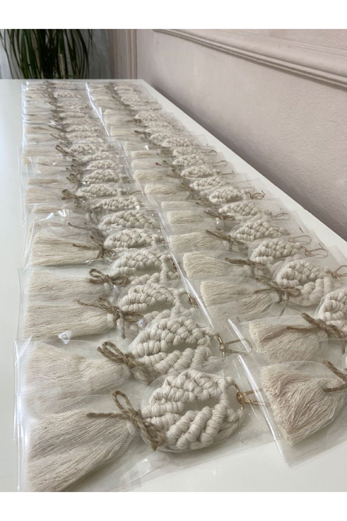 Larmina Decoration 50 Adet Makrome Anahtarlık