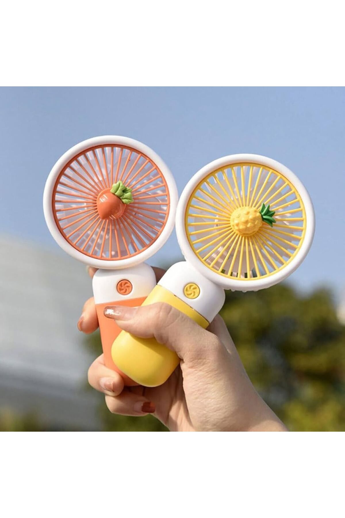 REON Mini Fan Masaüstü Taşınabilir Telefon Stantlı Vantilatör 2si 1 Arada Taşınabilir Masaüstü Fan