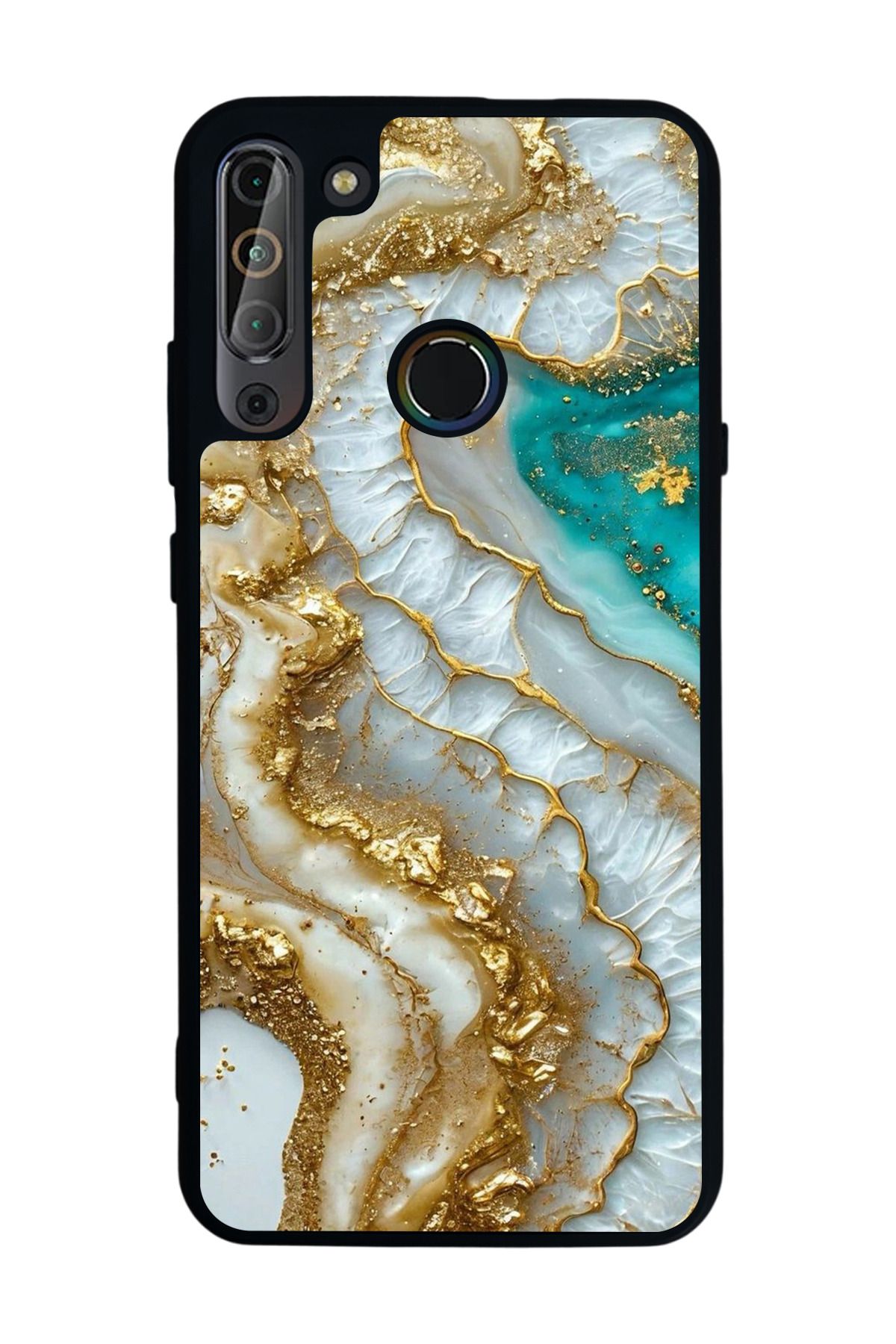 CASPER Via X20 Uyumlu Mat Siyah Kılıf – Yumuşak Silikon, Koruyucu, Şok Emici Kapak