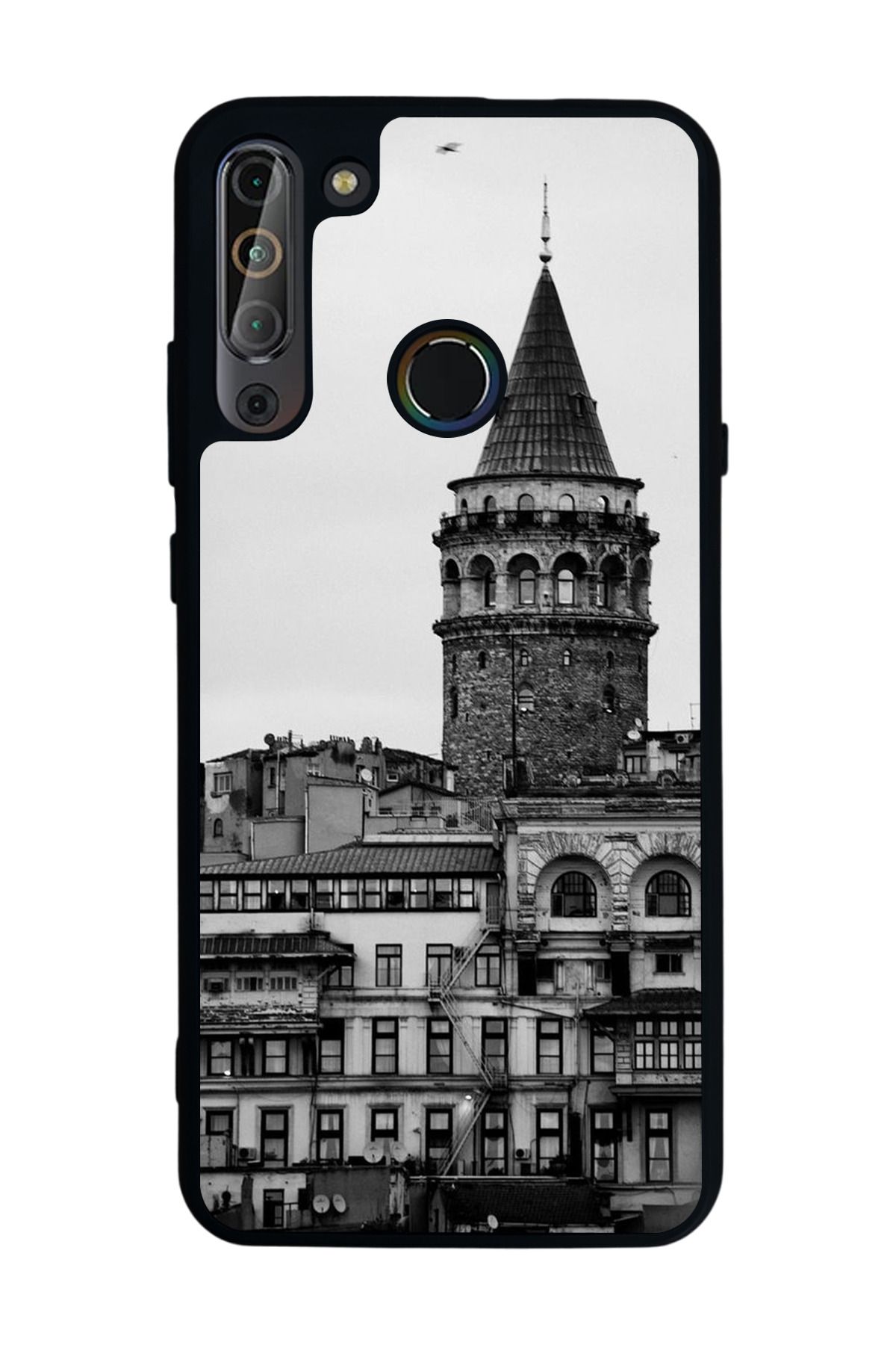 CASPER Via X20 Uyumlu Mat Siyah Kılıf – Yumuşak Silikon, Koruyucu, Şok Emici Kapak