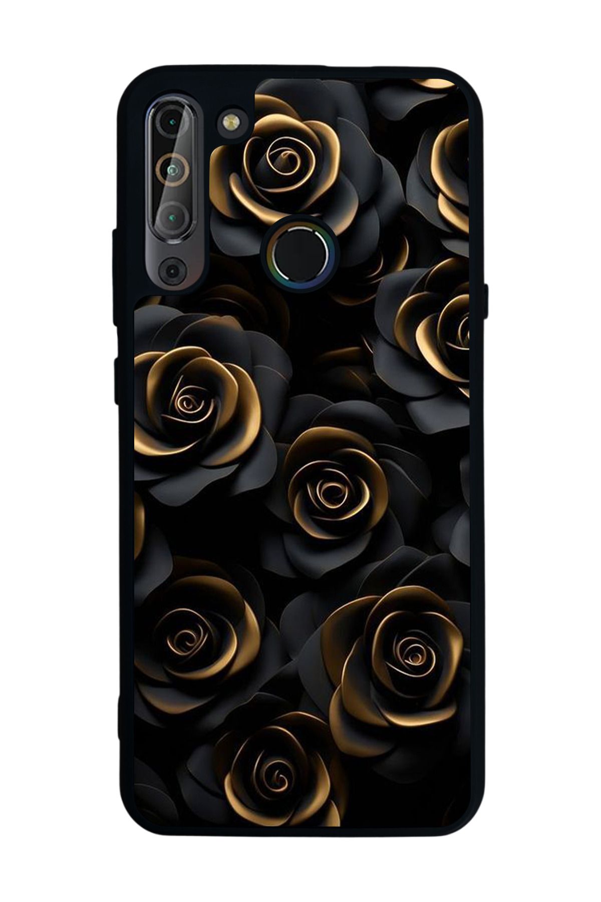 CASPER Via X20 Uyumlu Mat Siyah Kılıf – Yumuşak Silikon, Koruyucu, Şok Emici Kapak