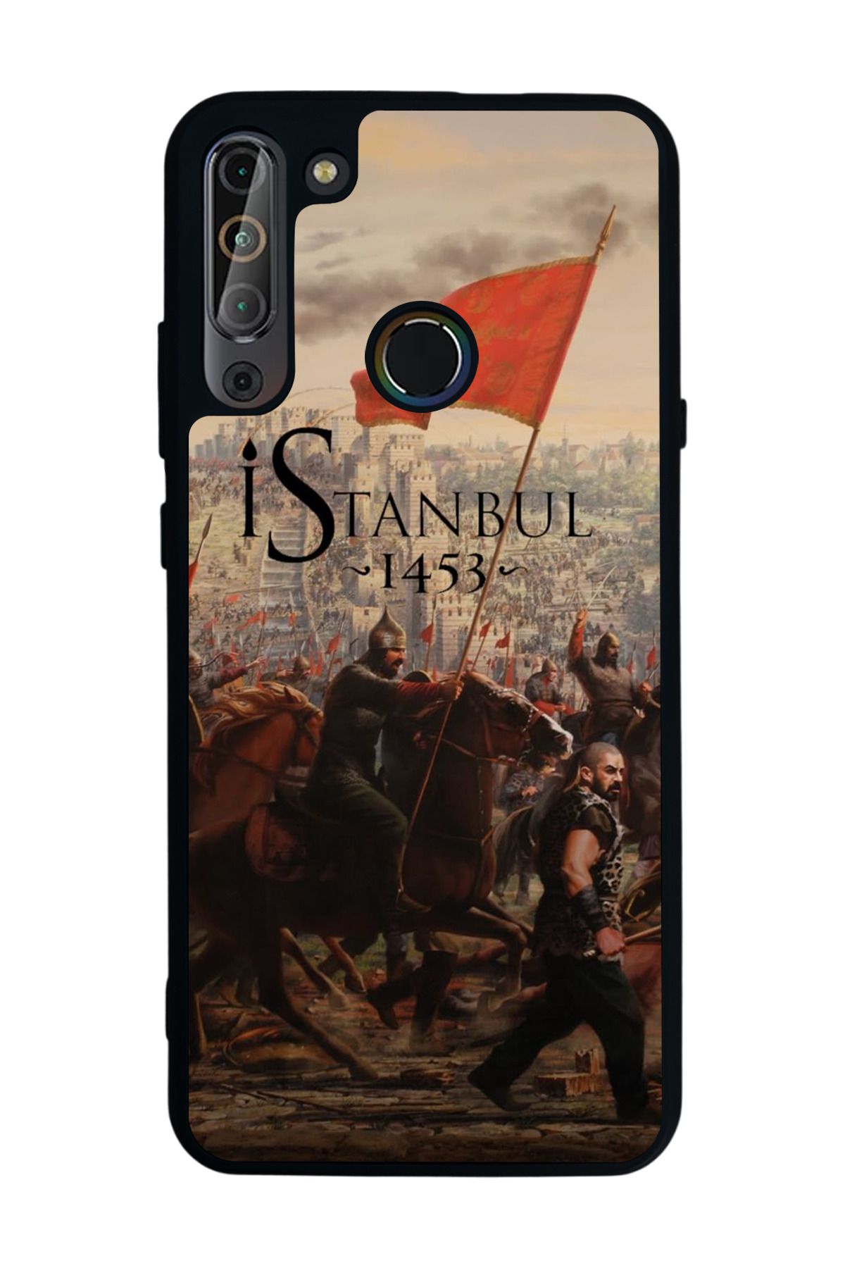 CASPER Via X20 Uyumlu Mat Siyah Kılıf – Yumuşak Silikon, Koruyucu, Şok Emici Kapak