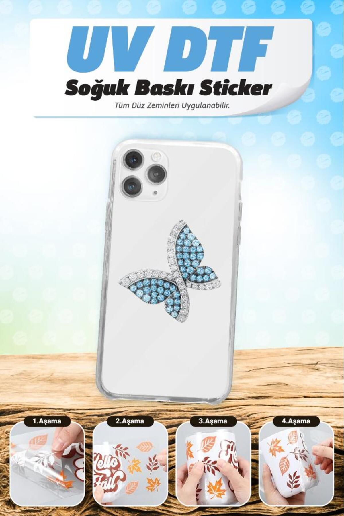 t tuğset etiket Desenli Transfer Etiketi (Laptop Tablet Telefon Bilgisayar Bavul Cam Duvar) Kabartma Sticker Çıkart
