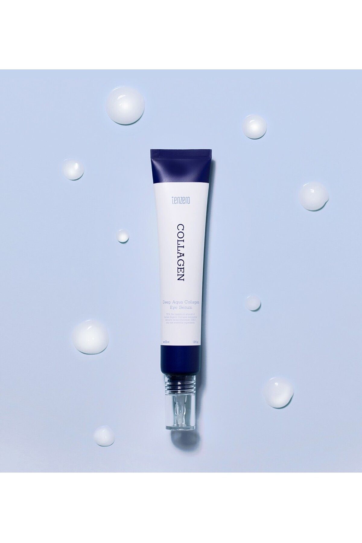 TENZERO-Intensely Moisturizing and Anti-Aging Eye Serum Containing Hydrolyzed 2X Collagen 30ml 5