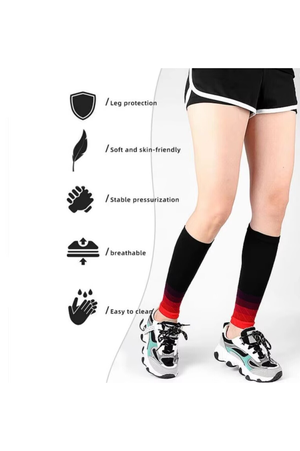 Compress Koşu & Bisiklet Çorabı