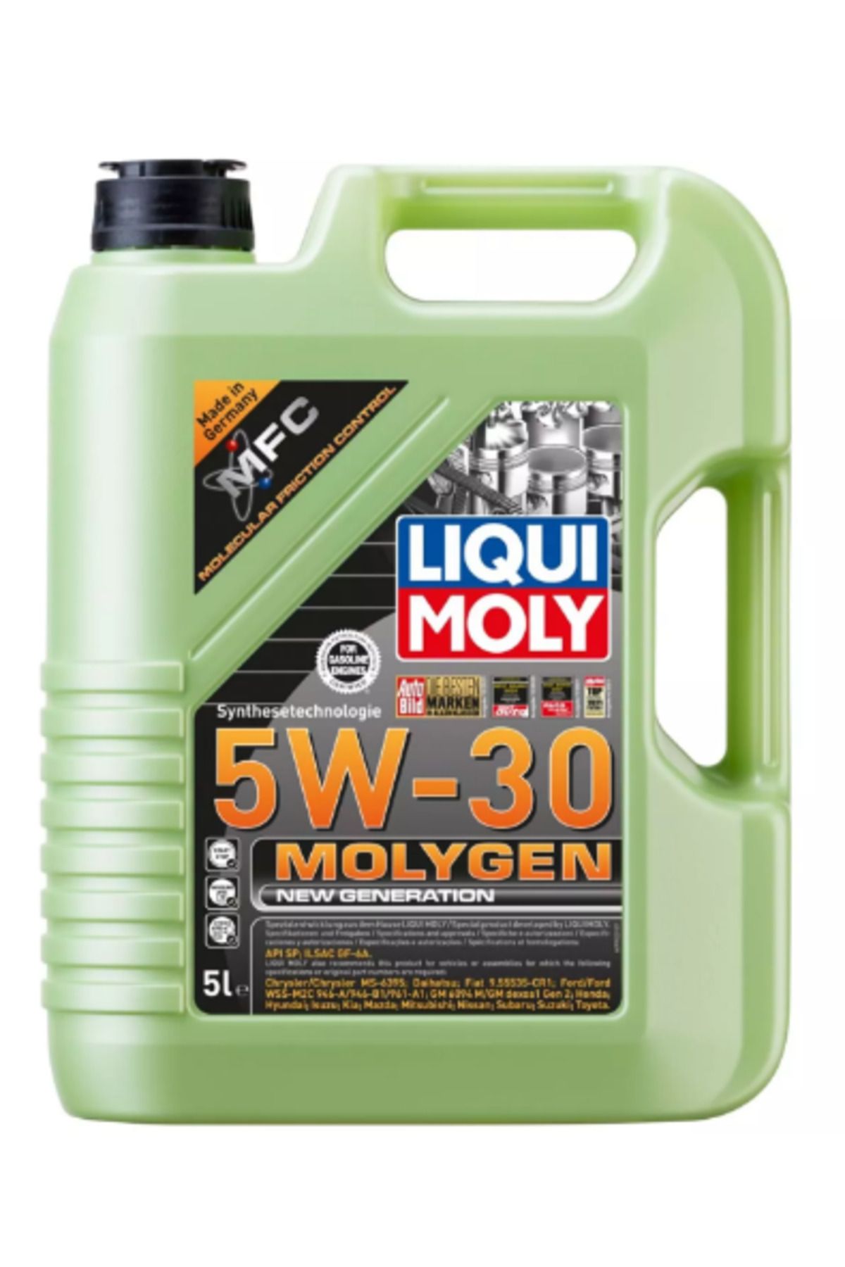 Liqui Moly Molygen New Generation 5W-30 (5 Litre) Yeni Üretim Tarihli