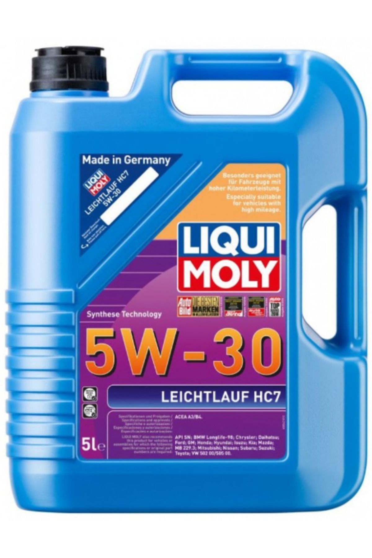 Liqui Moly Leichtlauf HC7 5W-30 Motor Yağı (5 Litre) Yeni Üretim Tarihli