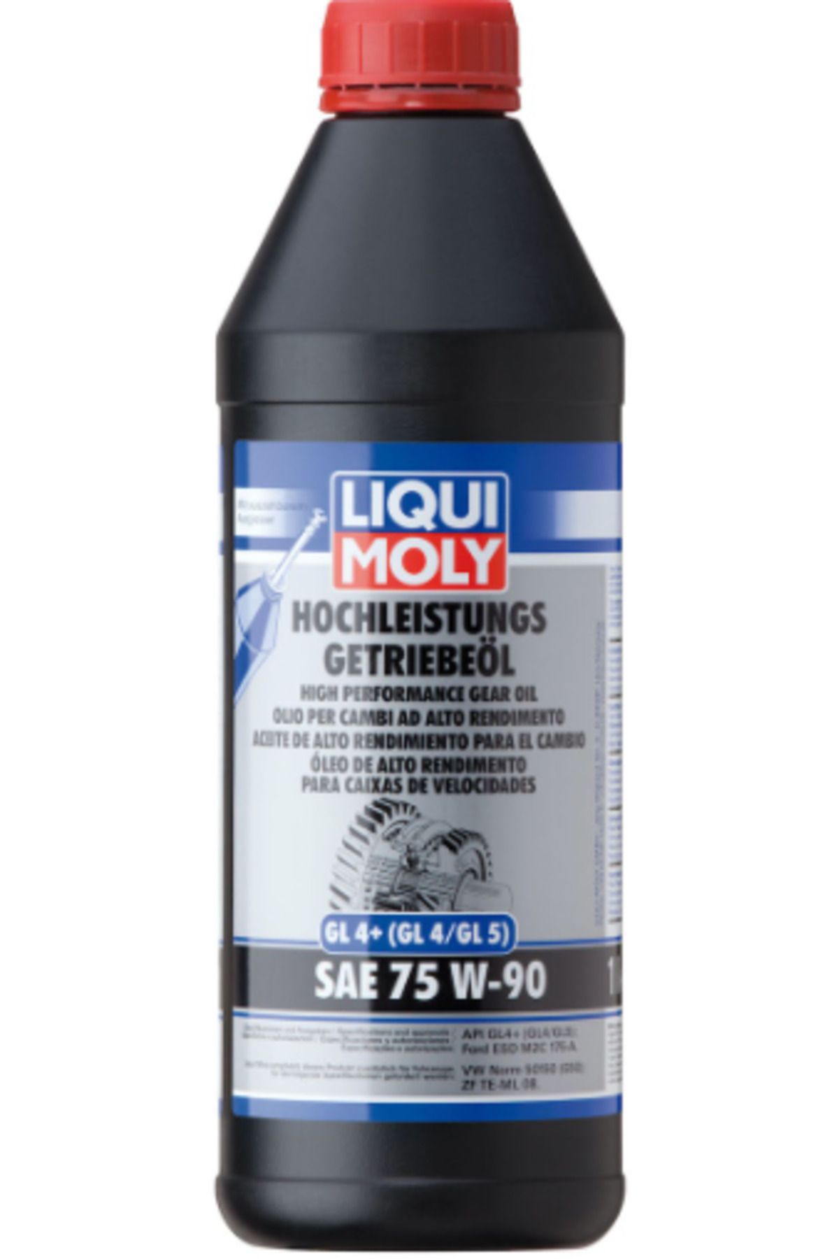 Liqui Moly High Performance GL4+ 75W-90 Dişli Şanzıman Yağı (1 Litre) Yeni Üretim Tarihli