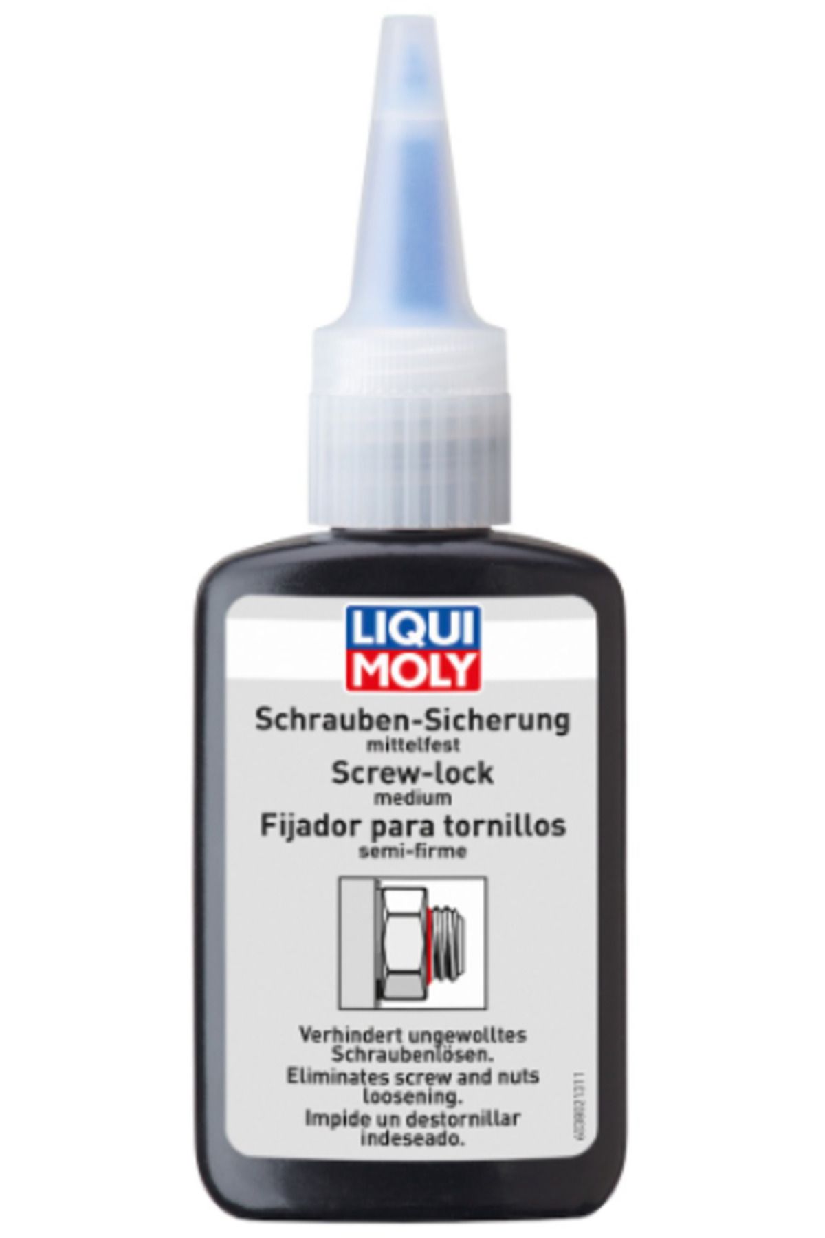 Liqui Moly Screw Lock Civata Sabitleyici (Orta Sert) 50 Gram Yeni Üretim Tarihli