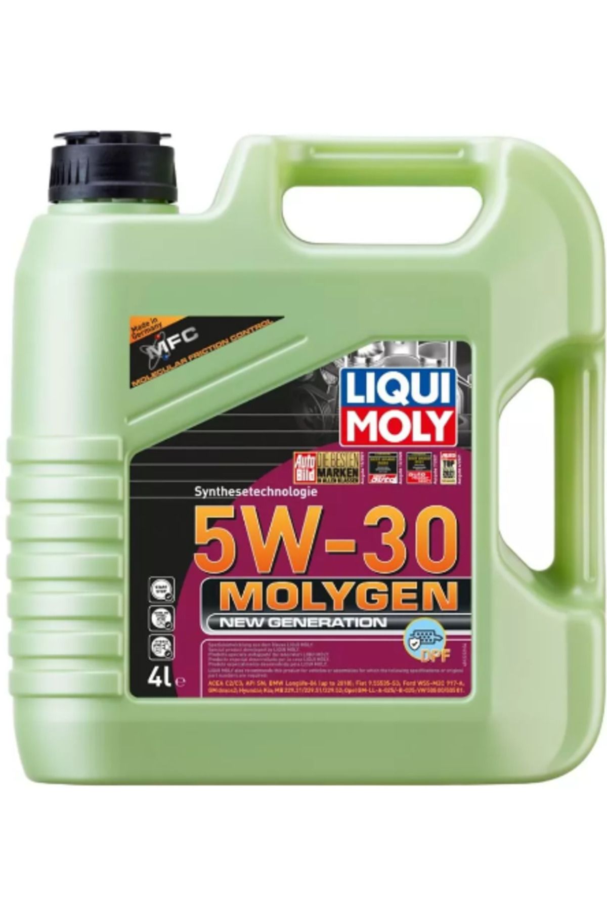 Liqui Moly Molygen New Generation DPF 5W-30 (4 Litre) Yeni Üretim Tarihli