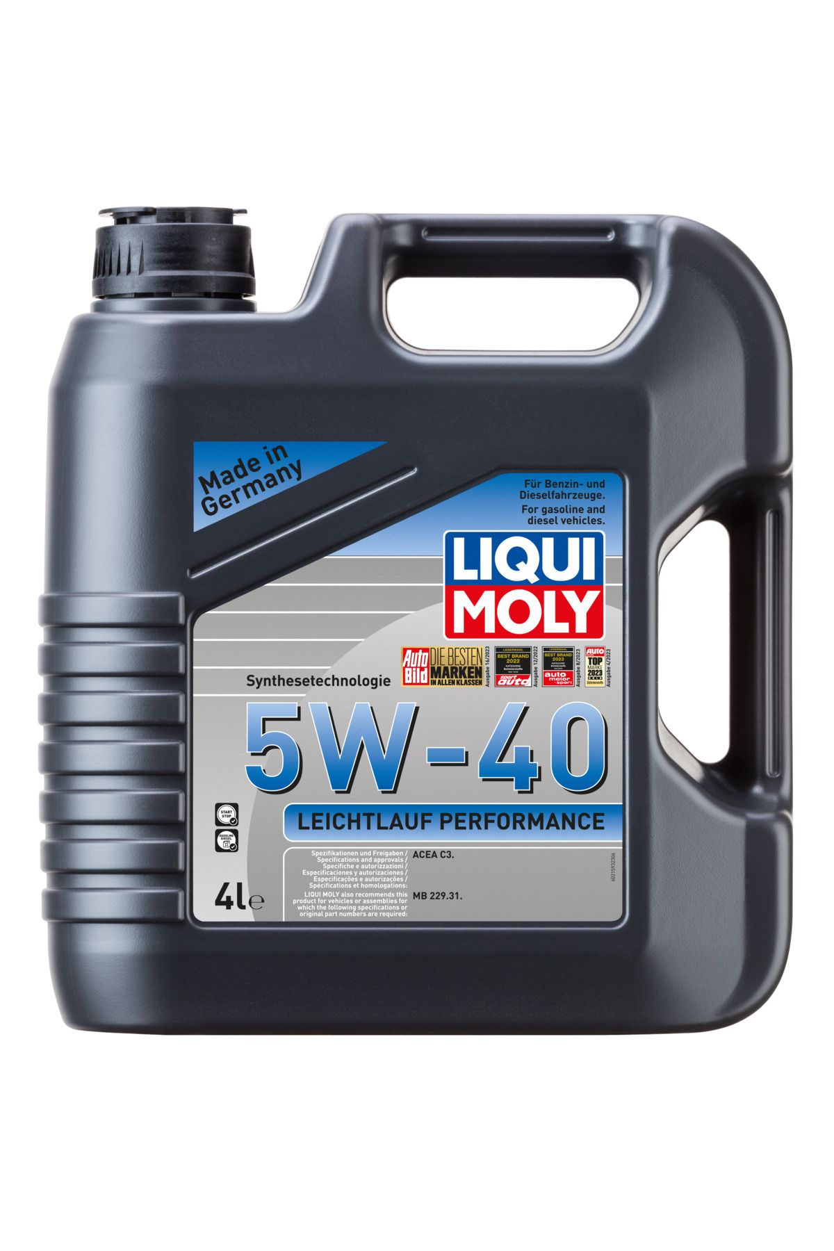 Liqui Moly Leichtlauf Performance 5W-40 (4 Litre) Yeni Üretim Tarihli