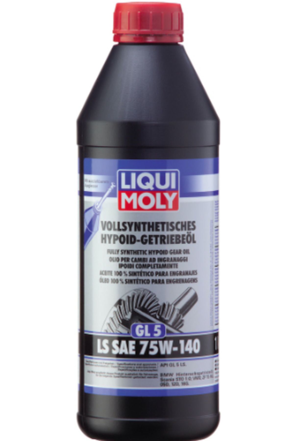 Liqui Moly Tam Sentetik GL5 75W-140 Dişli Şanzıman Yağı (1 Litre) Yeni Üretim Tarihli