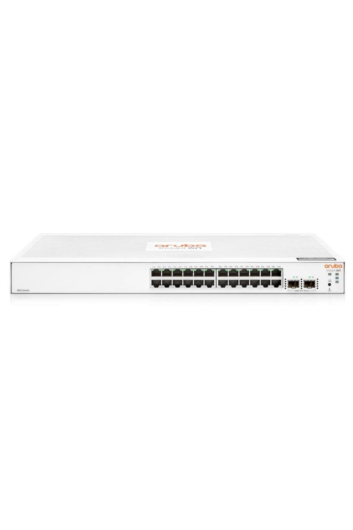 HP ONTECH - Hpe Aruba Ion Jl812a 1830 24 Port Gıgabıt + 2x1gb Sfp Uplınk Yönetilebilir Rackmount Swıtch