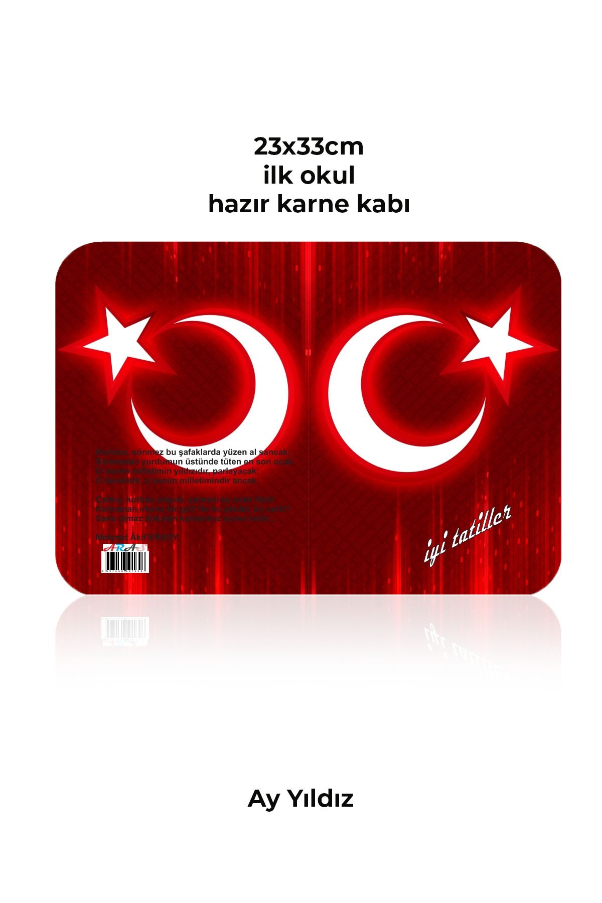 Kids Like Ayyıldız Karne Kabı - Karne Kılıfı 20 Li Paket