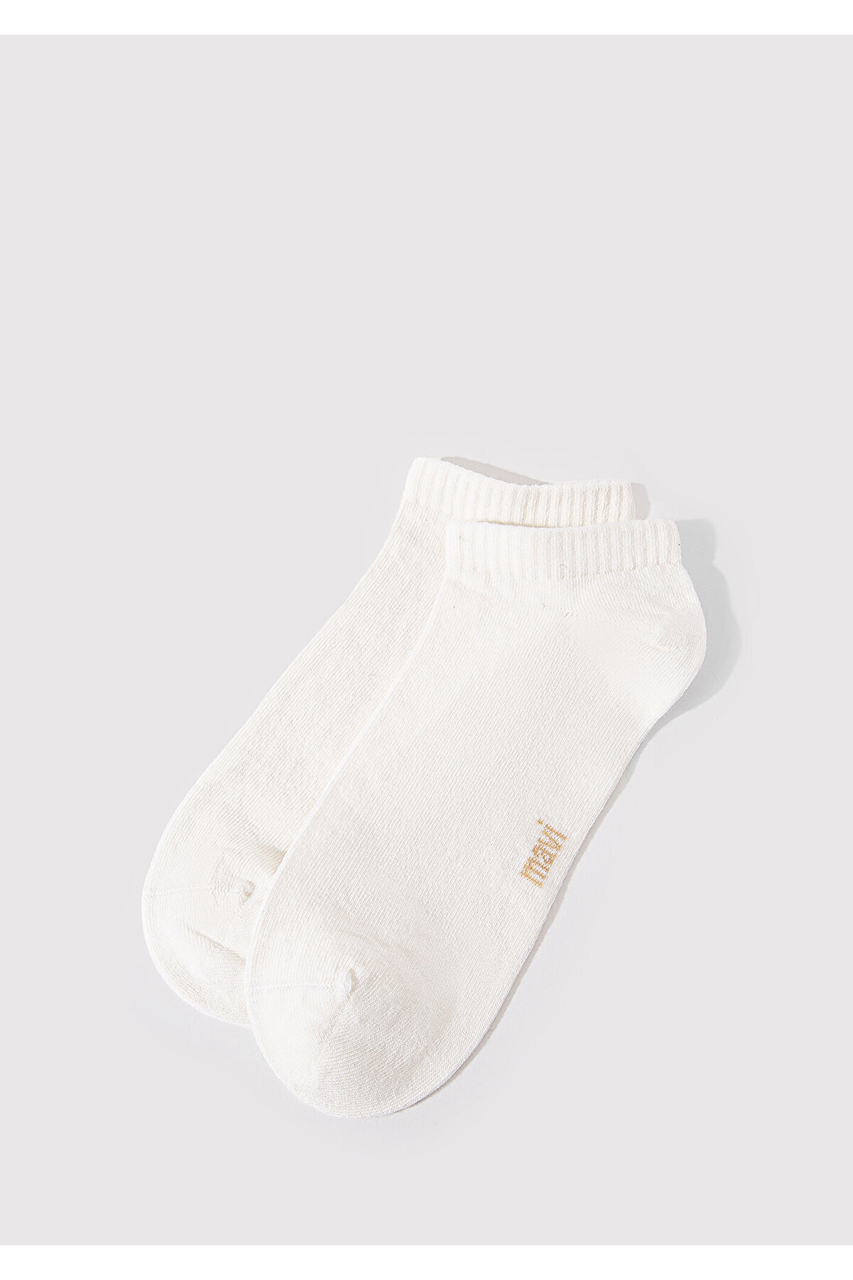 Mavi-2er-Pack Ecru-Booties-Socken 0911608 -34523 2