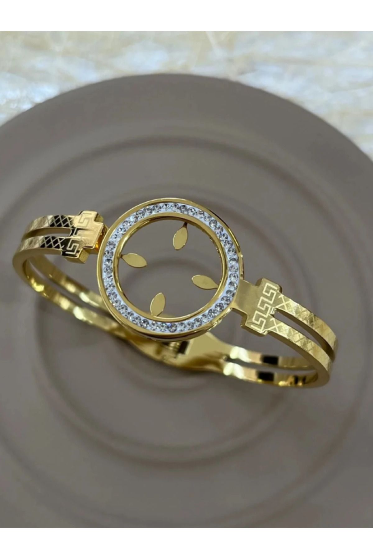 steel stainless Çelik Gold Çeyreklik Bileklik
