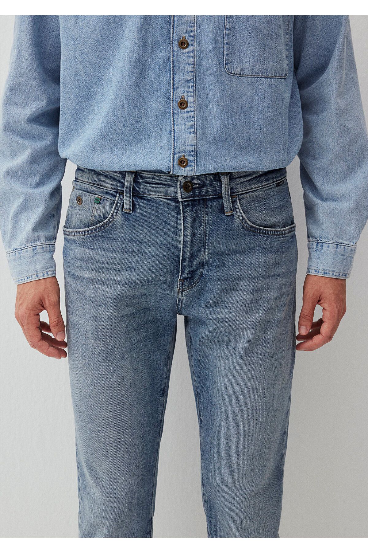 شلوار جین مردانه MILAN REGENERATIVE INDIGO BLUE JEAN 0081088658 Mavi