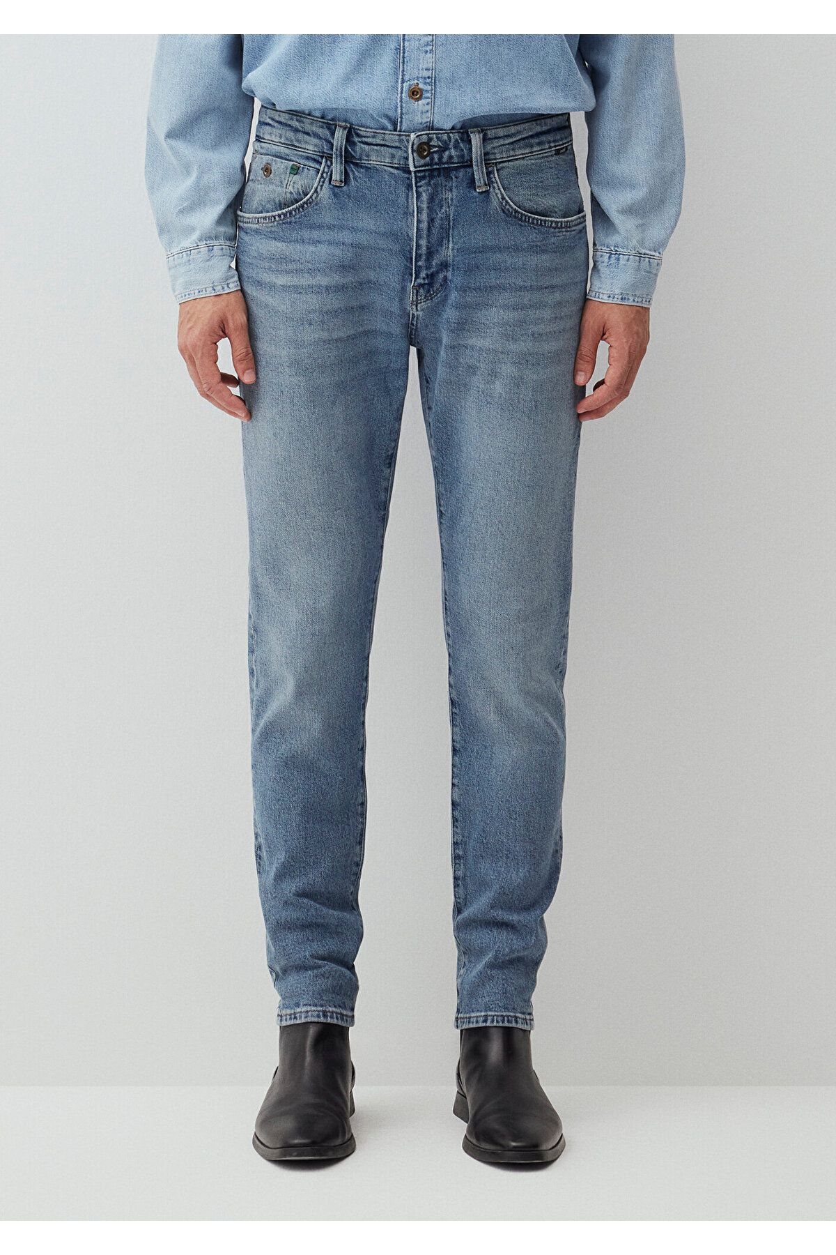 شلوار جین مردانه MILAN REGENERATIVE INDIGO BLUE JEAN 0081088658 Mavi
