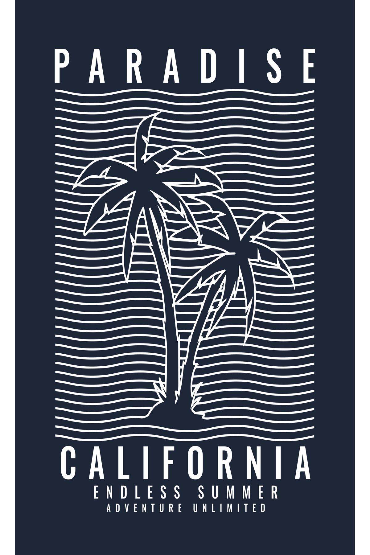 Fabeteks Paradise California Endless Summer Plaj Havlusu 75x150cm
