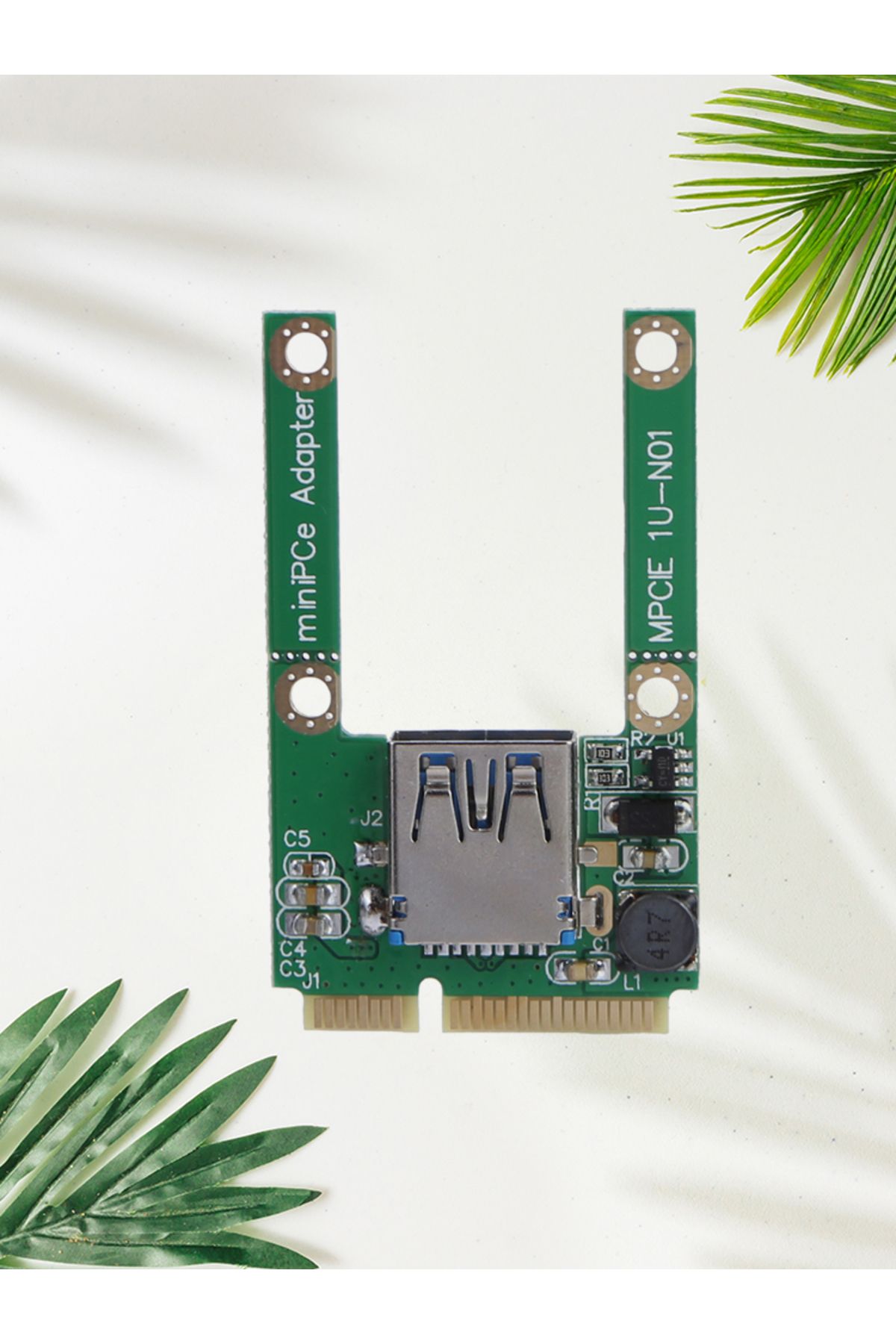 ALLOYSEED-Mini Pci-e To Usb3.0 Pci Express Card Pci-e To Usb 3.0 Expansion Card 8