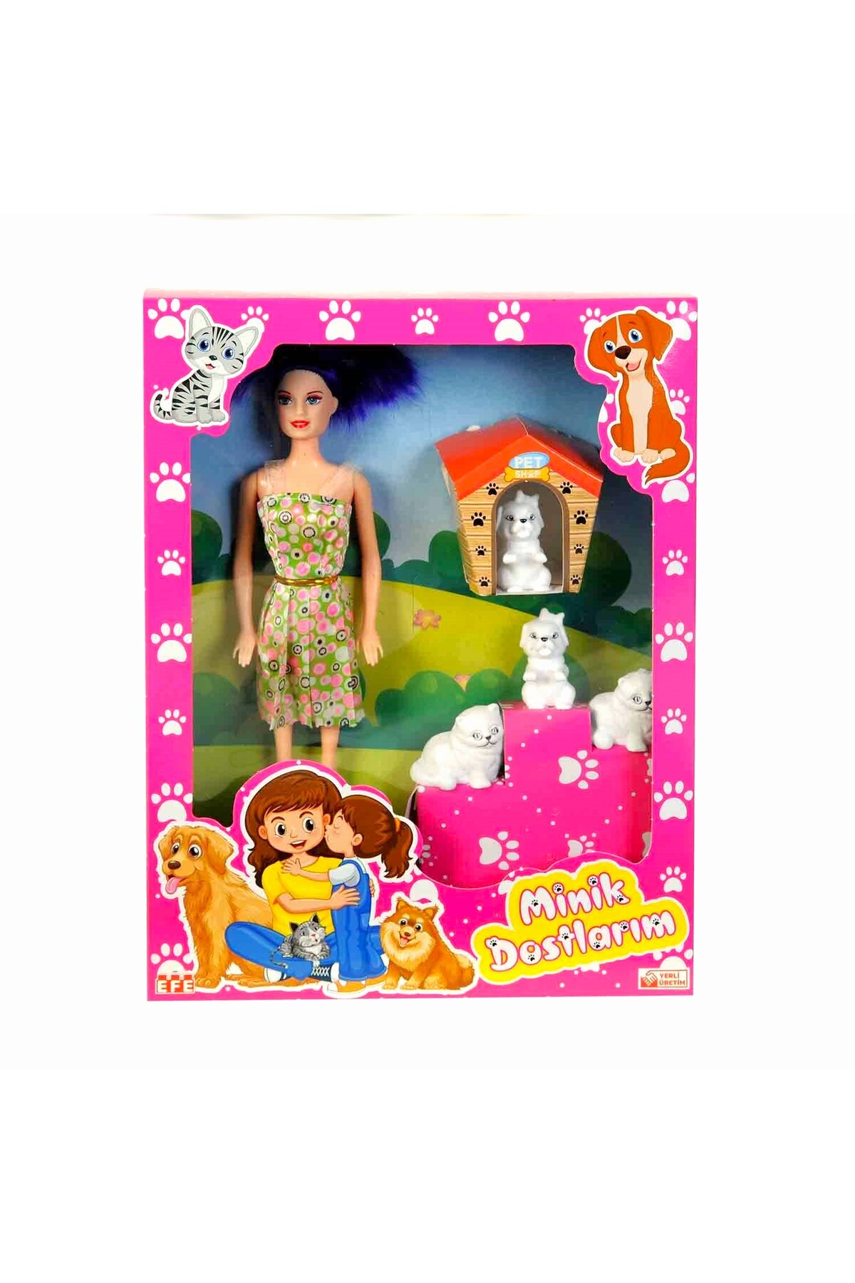 Efe Oyuncak Minik Dostlar Model Bebek 5 Parça 30 cm fotoğrafı 2 (önizleme)