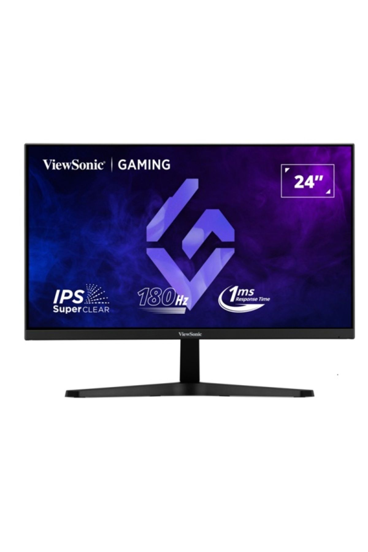 ViewSonic 24" VX24G1-HD FHD 1MS 180HZ 2XHDMI DP HDR10 VRR PREMIUM IPS GAMING MONITOR