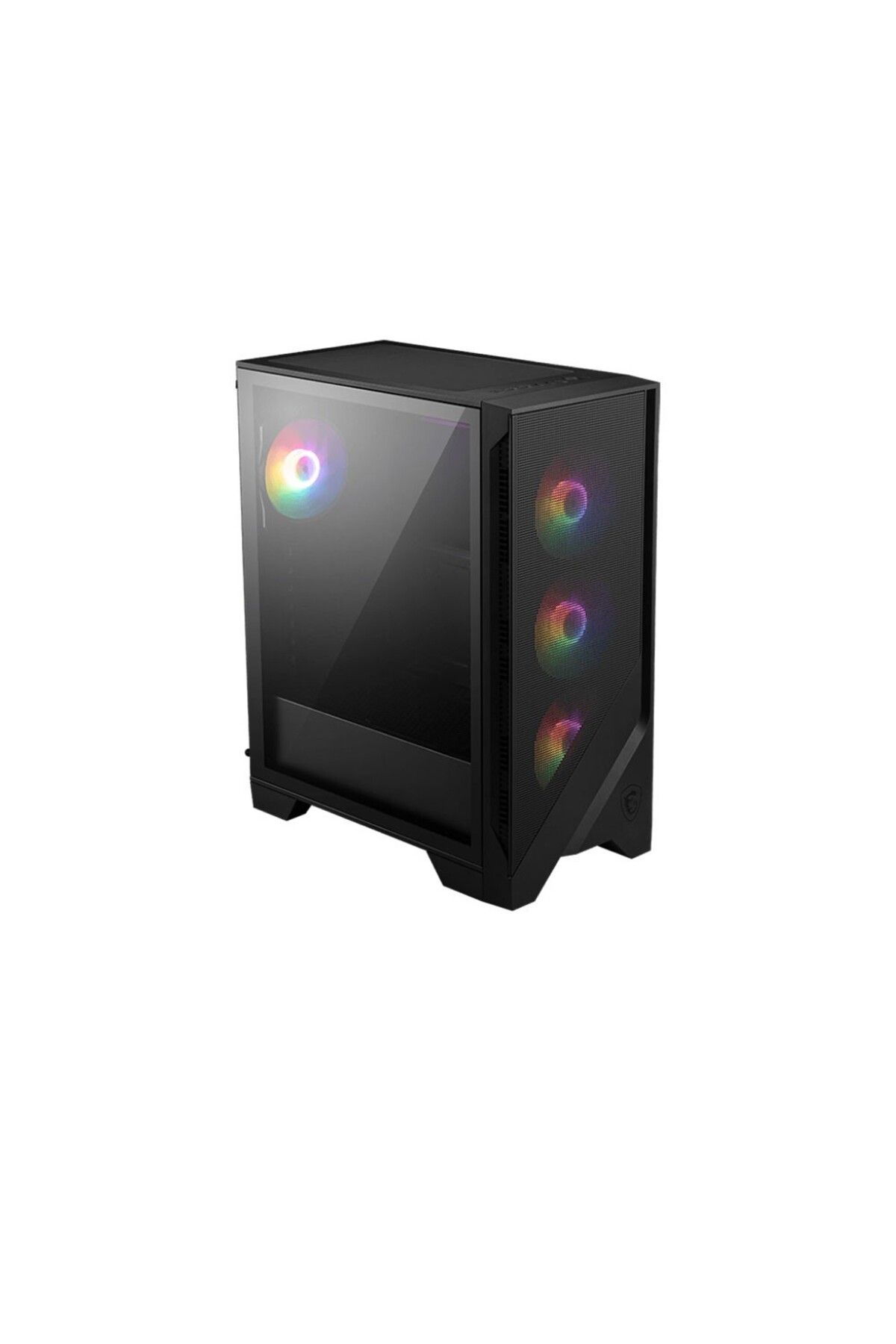 MSI MAG FORGE 121A B75 PCIE5 Rainbow Fanlı 750W Bronze Temperli Camlı ATX Bilgisayar Kasası