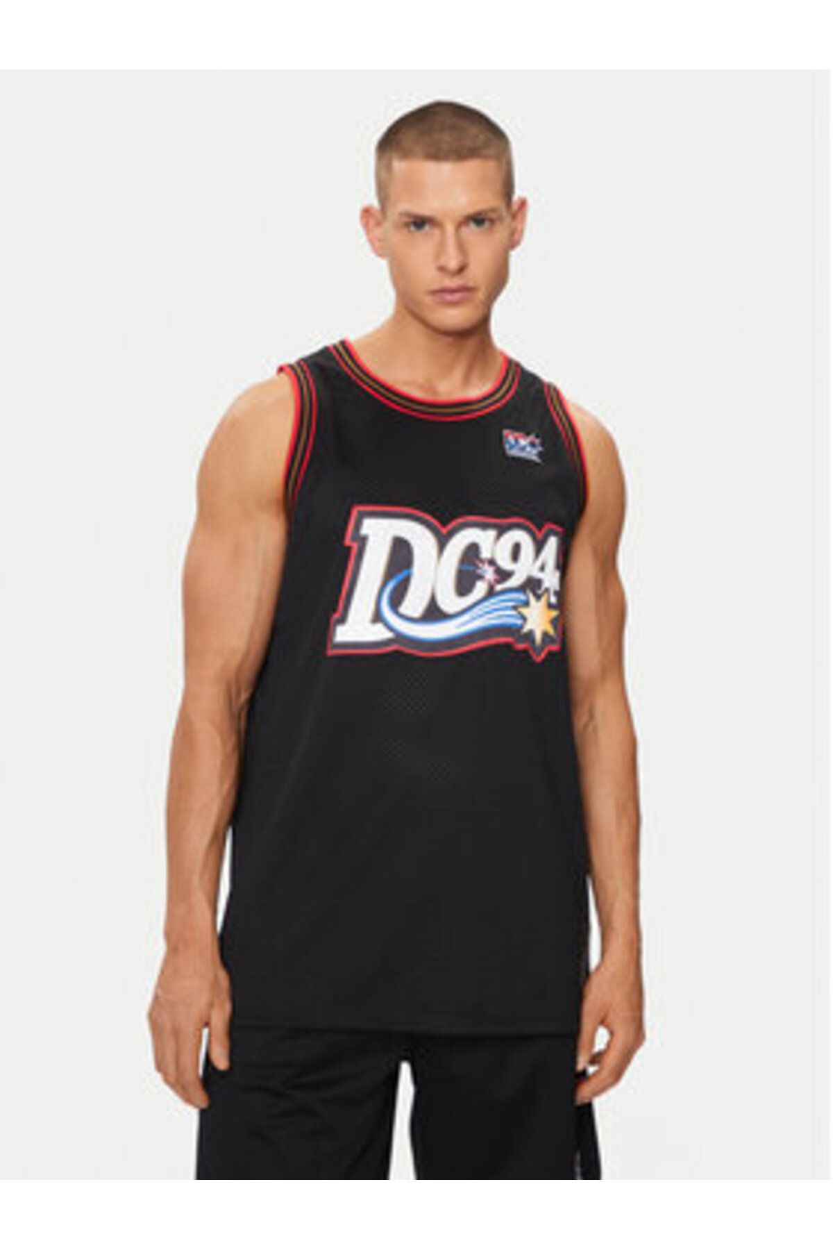 DC-Men's Tank top ADYKT03228-KVJ0 Black 3