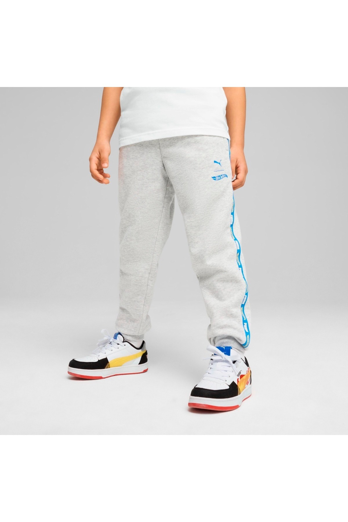 پوما شلوار ورزشی خاکستری بچهگانه پوما مدل X Hot Wheels پوما شلوار ورزشی خاکستری بچهگانه پوما مدل X Hot Wheels