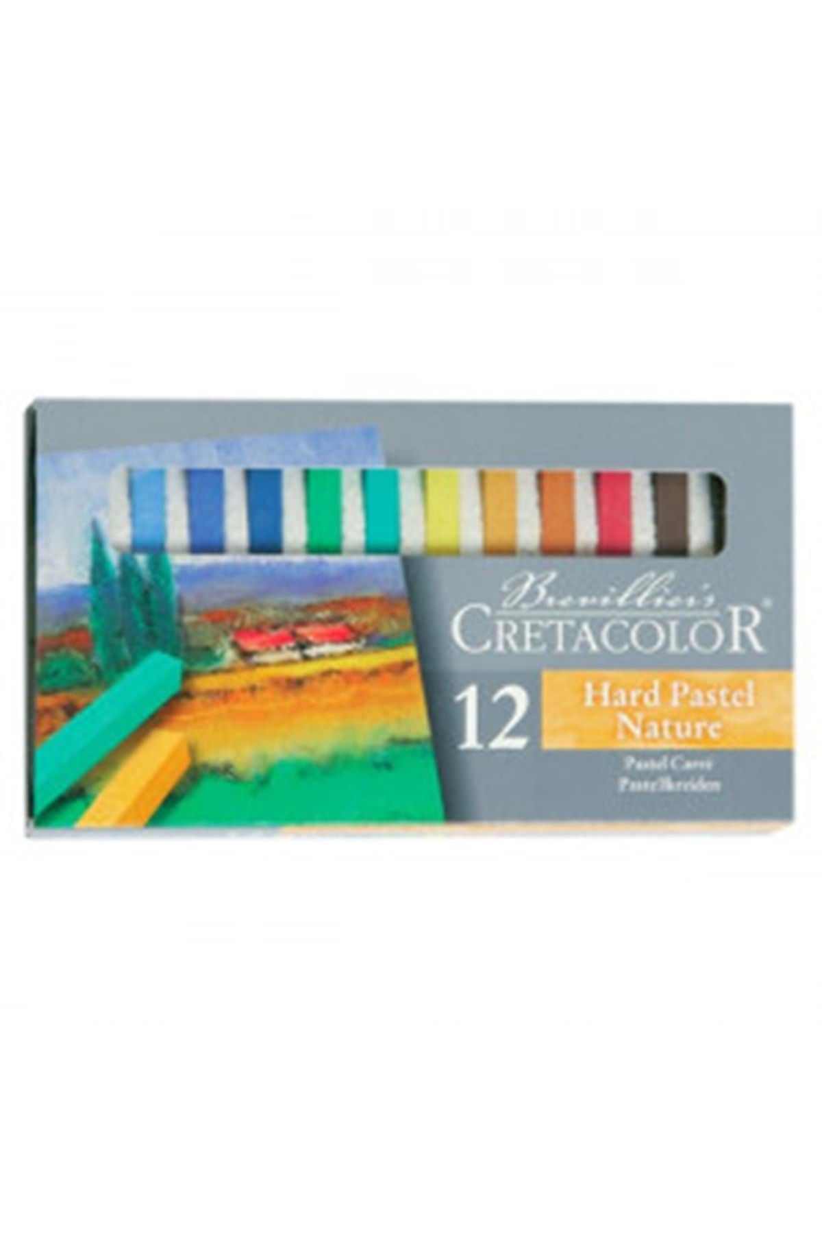 CretaColor Hard Pastel Nature Set 12li