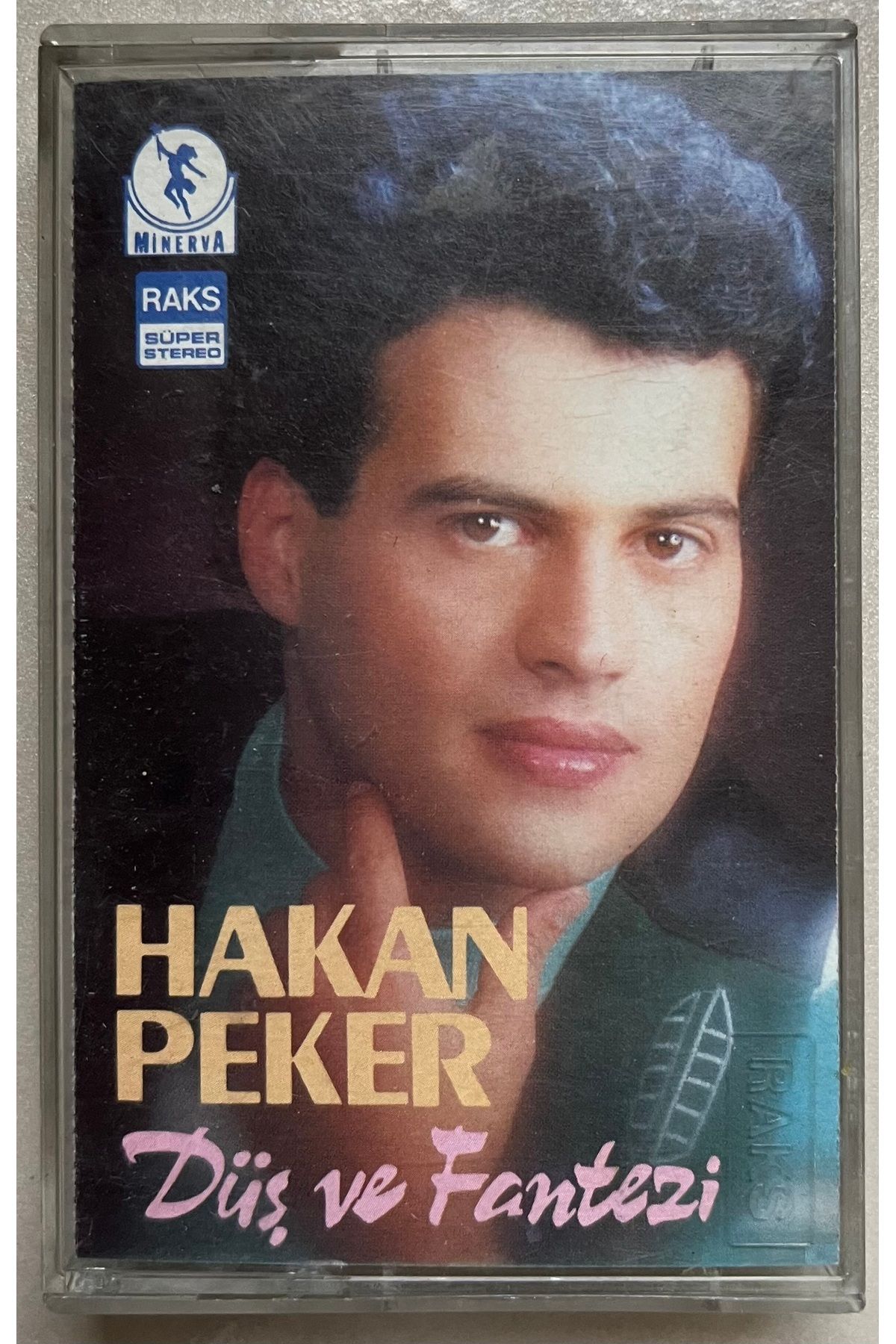 Plakevi İzmir Hakan Peker Düş ve Fantezi Kaset (Orijinal Dönem Kağıt Baskı Kaset)