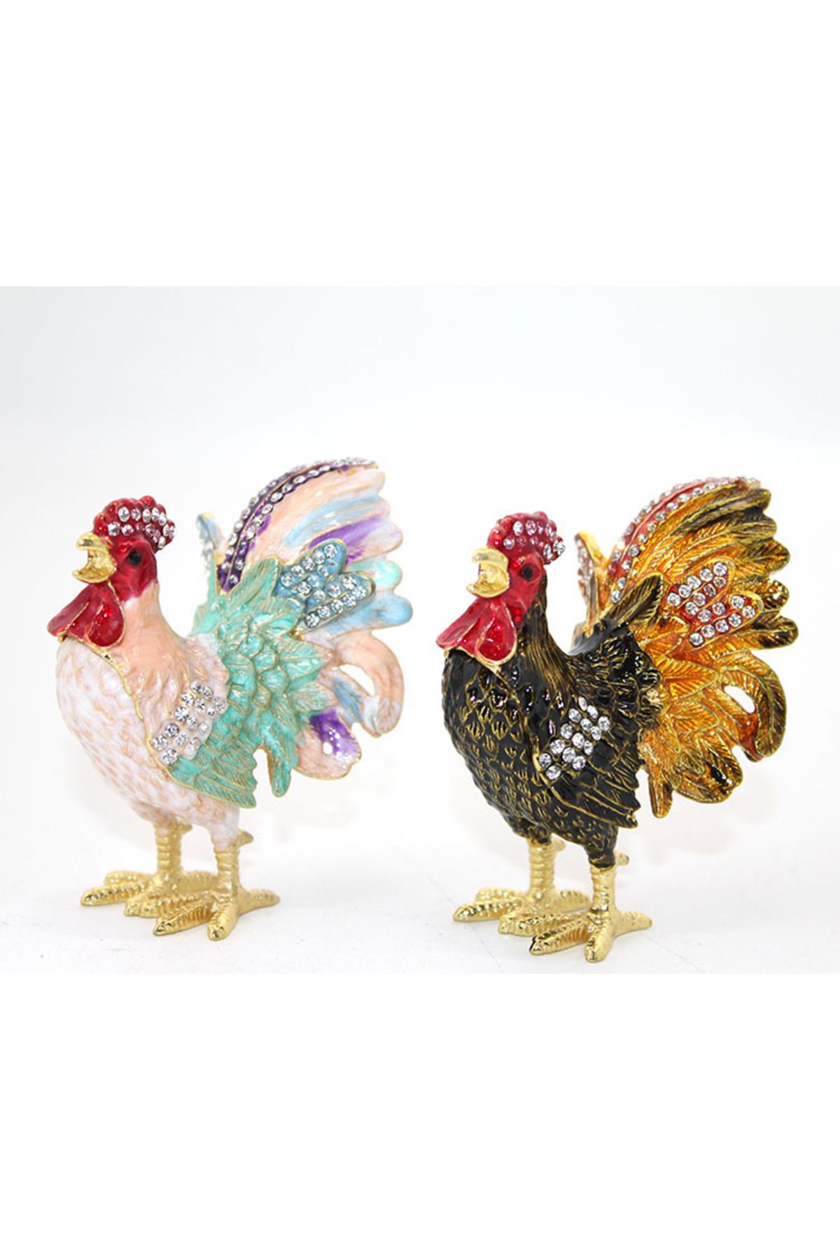 kuzenler store Taşlı Tekli Horoz Model 2