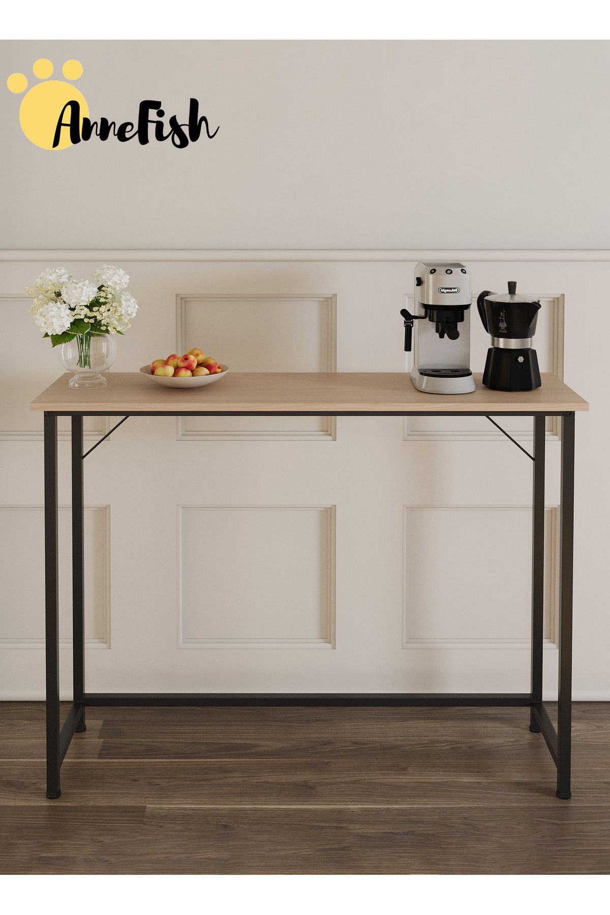 AnneFish-100*30*80cm Console Table Entryway Sofa Table Entrance Table Kitchen Bar Display Table Storage Shelf 3