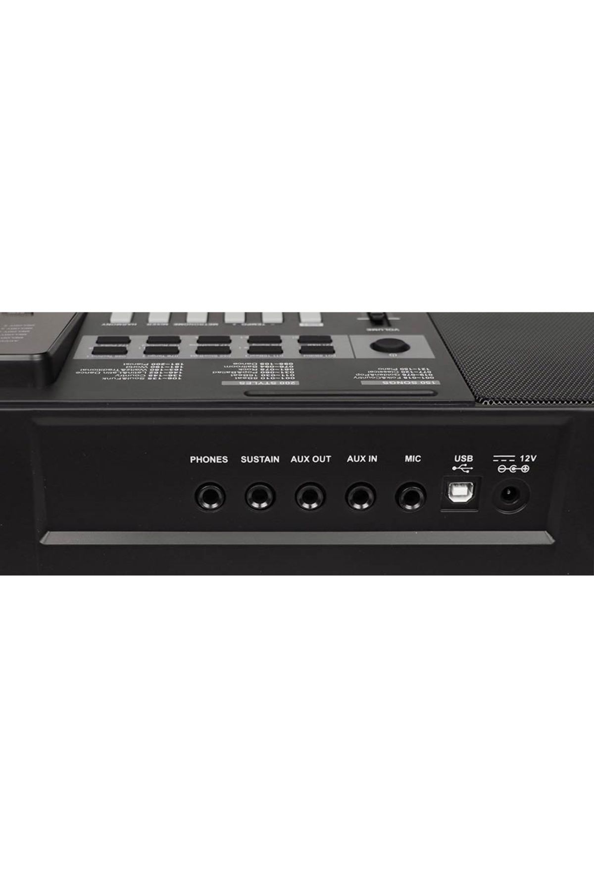MEDELİ-A300 Synthesizer, 61 Dynamic Keys, 618 Sounds, 240 Rhythms, USB-midi, Microphone Input 7