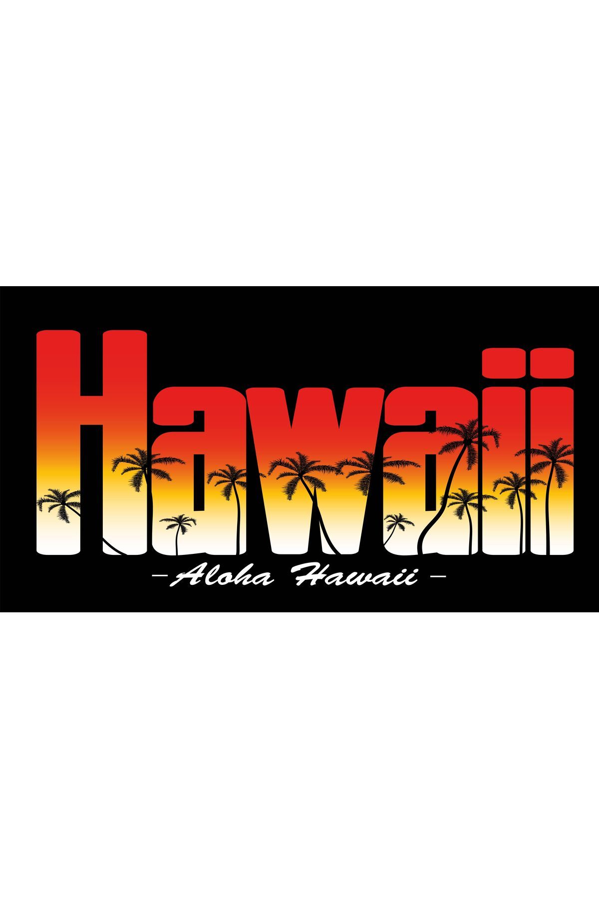 Fabeteks Aloha Hawaii Plaj Havlusu 75x150cm