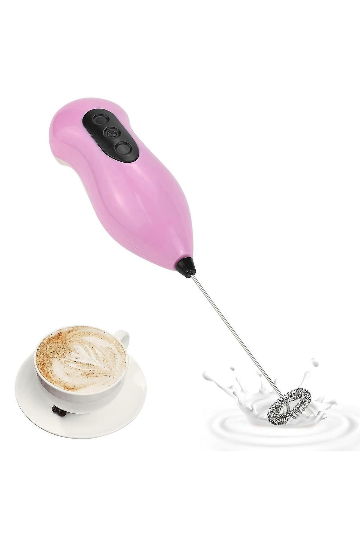 Buzka 2 Adet Pilli Mixer Kahve Süt Köpürtücü Karıştırıcı Yumurta Çırpıcı El Mikseri Telli Blender