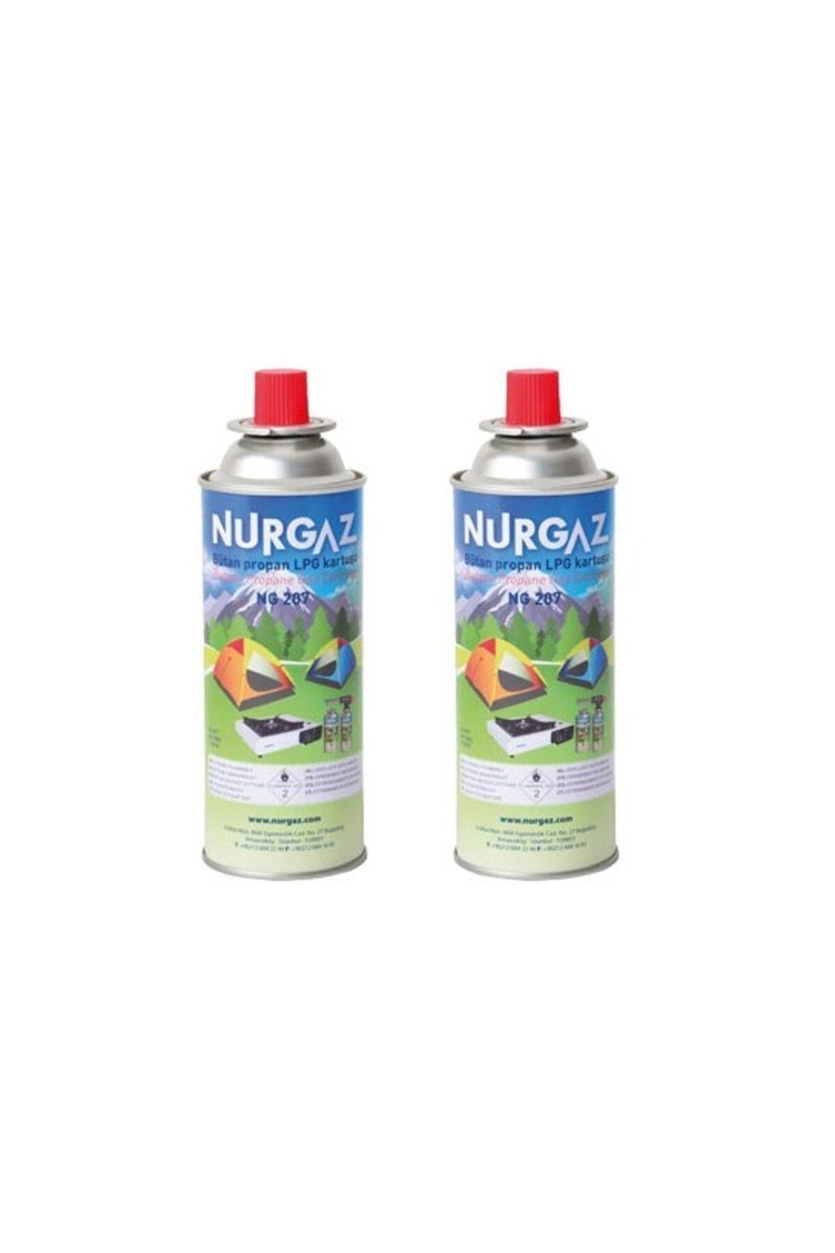 NURGAZ 220gr Kartuş 2 Li set