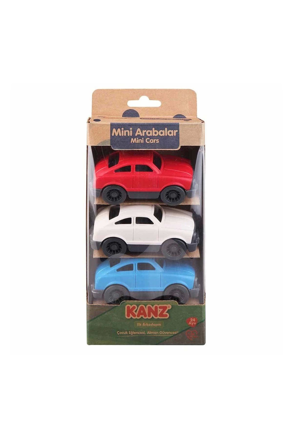 Heez 30812 Kanz 3'lü Mini Arabalar / +24 ay