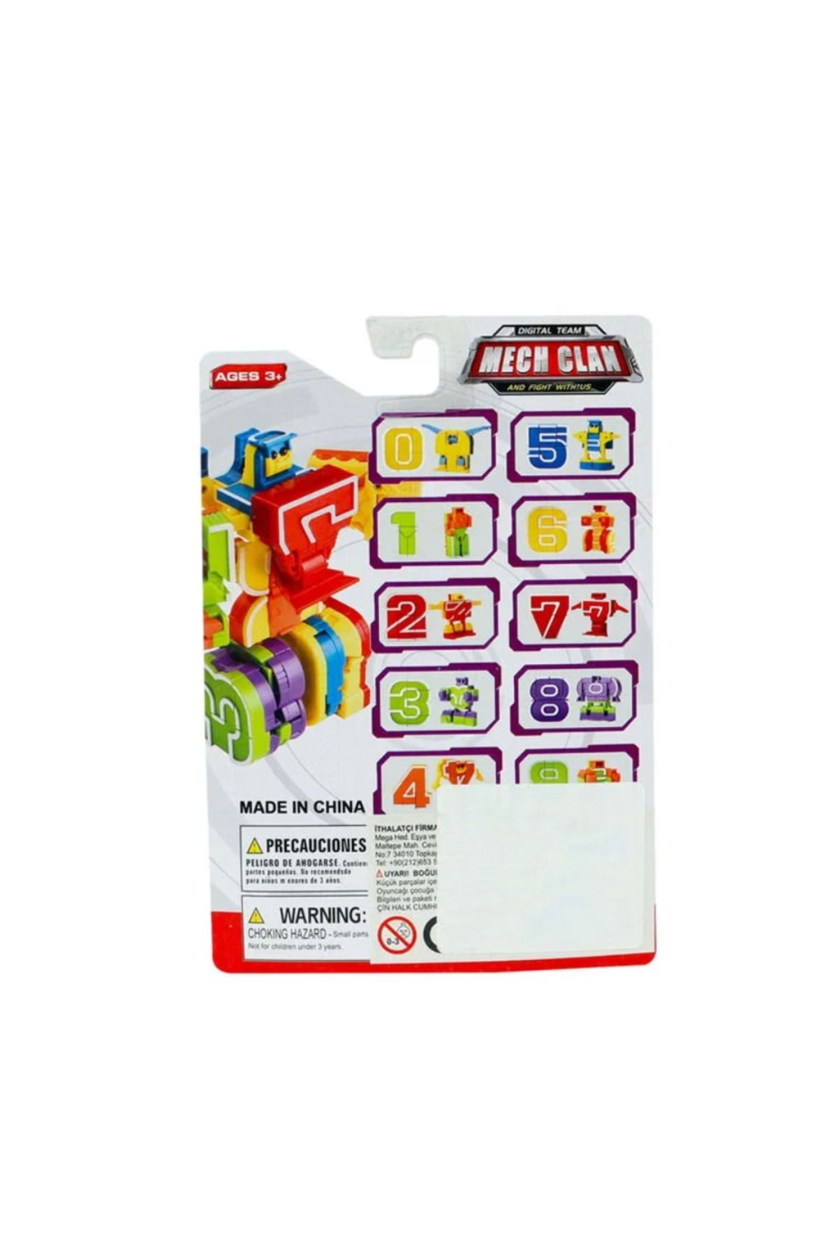 LiderGlobal-Number Transforming into a Robot - Five 4