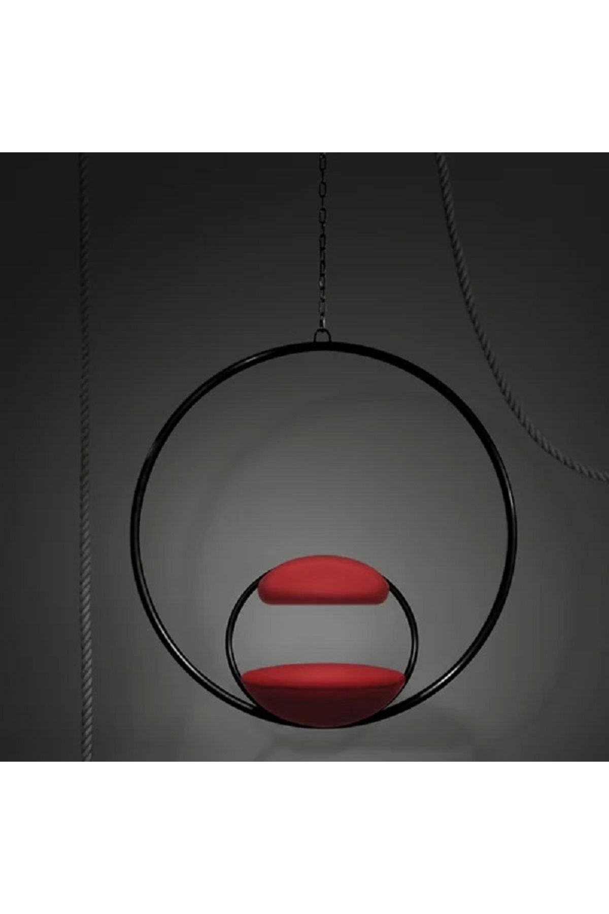 SEPETLESENE ONLİNE STORE lüx İskandinav stil metal elips salıncak