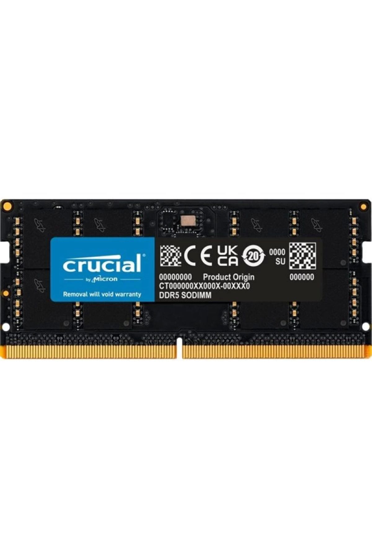 DENİZBİLİŞİM Crucial 32Gb Ddr5 5600Mhz Cl46 Notebook Ram Value Ct32G56C46S5