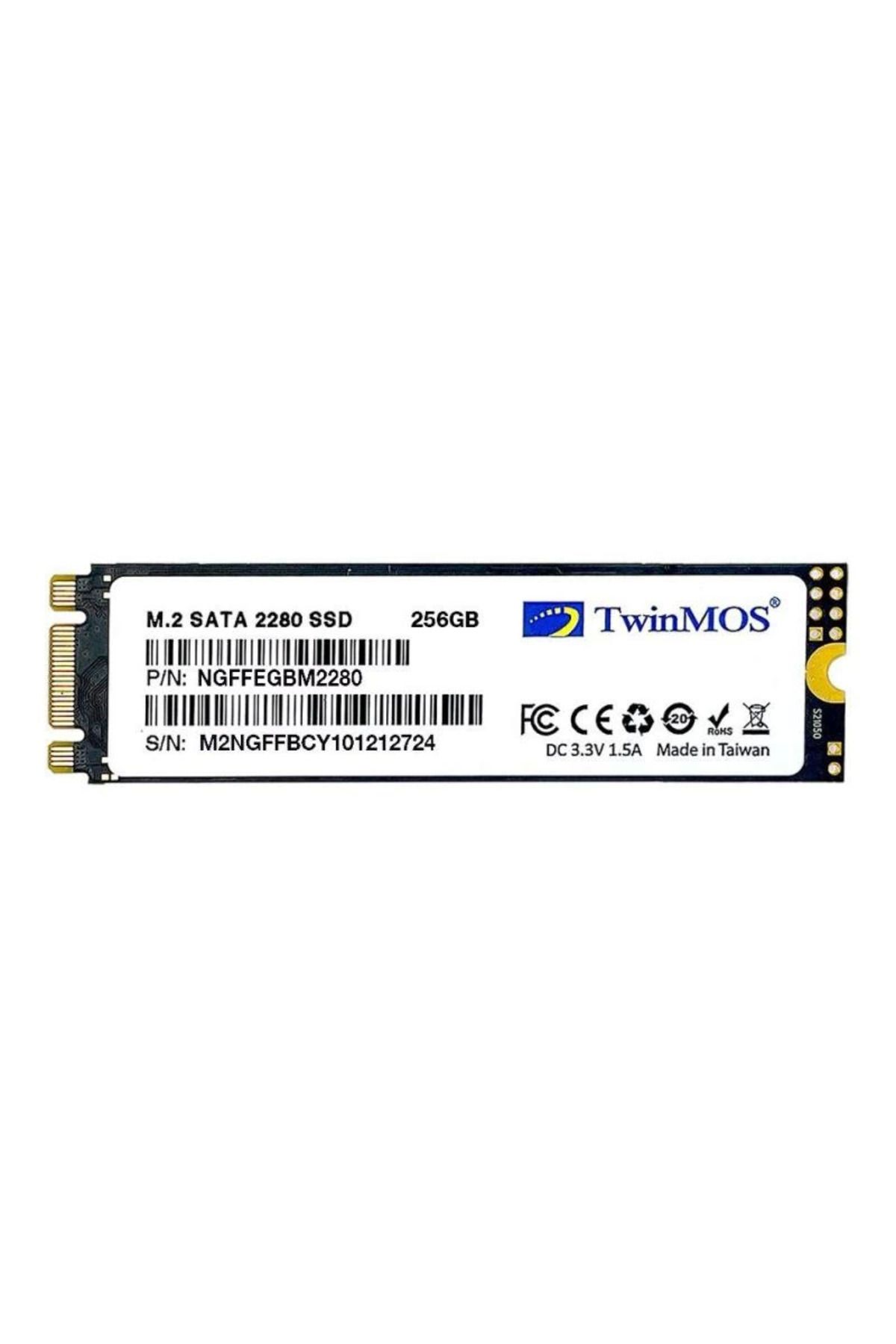 MT29 GİYİM 256 GB TWINMOS M.2 SATA3 580/550 NGFFEGBM2280