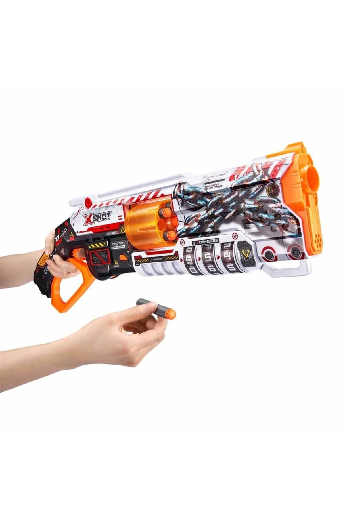 Angoravi X-Shot Skins Lock Blaster 16  Sünger Dart Atan  56 cm