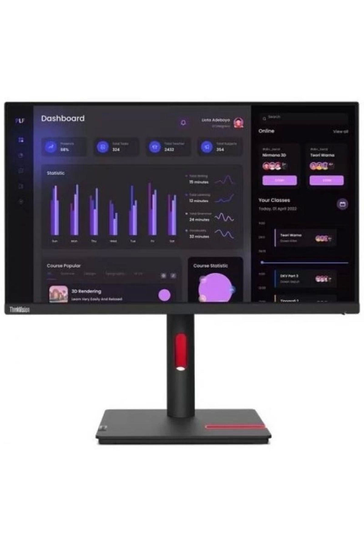 PolarBear Lab 23.8 Ips T24I-30 63Cfmatxtk 4Ms 60Hz Hdmi-Dp Kurumsal Monitör